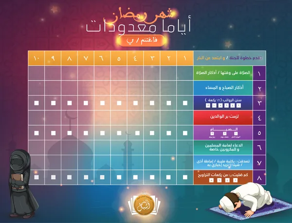 جدول رمضان.pdf العشر الوسطى