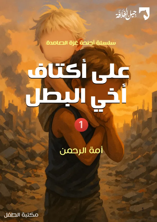 على أكتاف أخي البطل